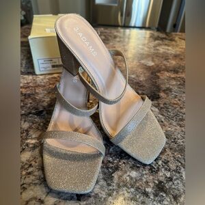 J. Adams Stormi low block heeled sandals